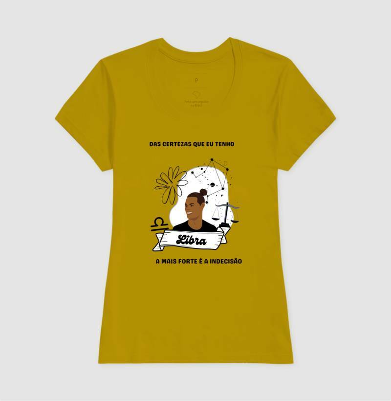 Baby Look - Libra Indecisão Homem