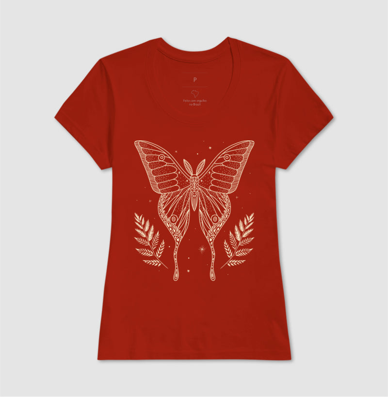 Baby Look - Borboleta Dourada