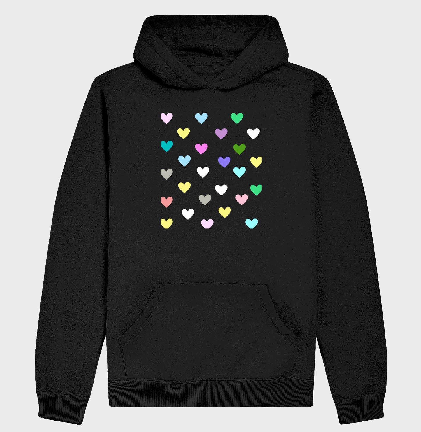 Moletom Hoodie - Corações