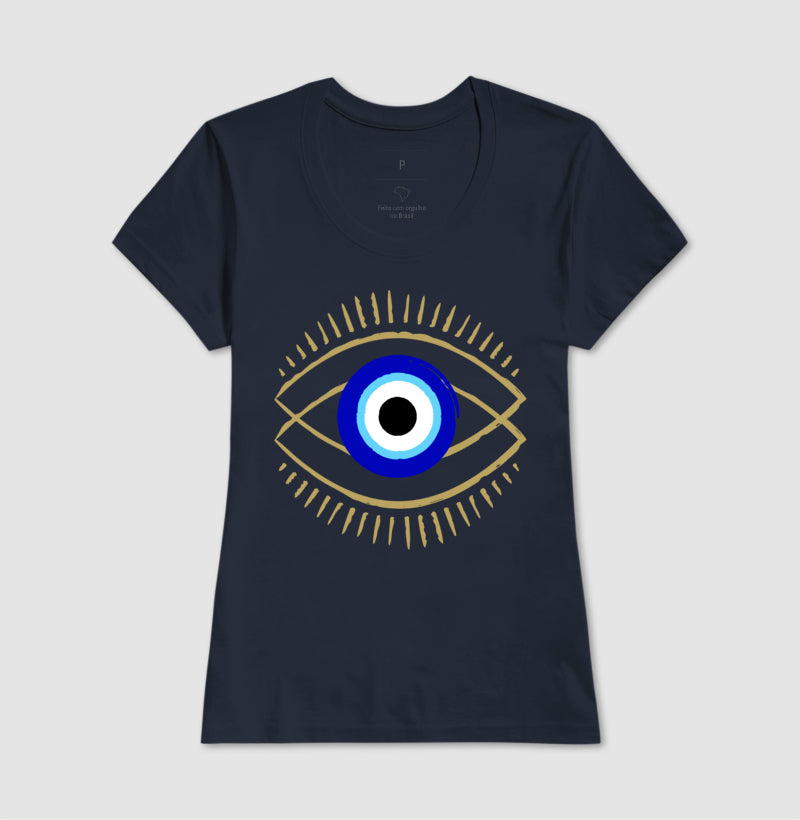 Baby Look - Olho Grego
