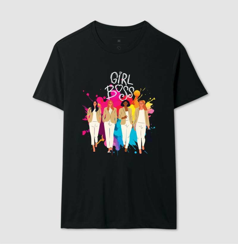 Camiseta - Girl Boss Quézia