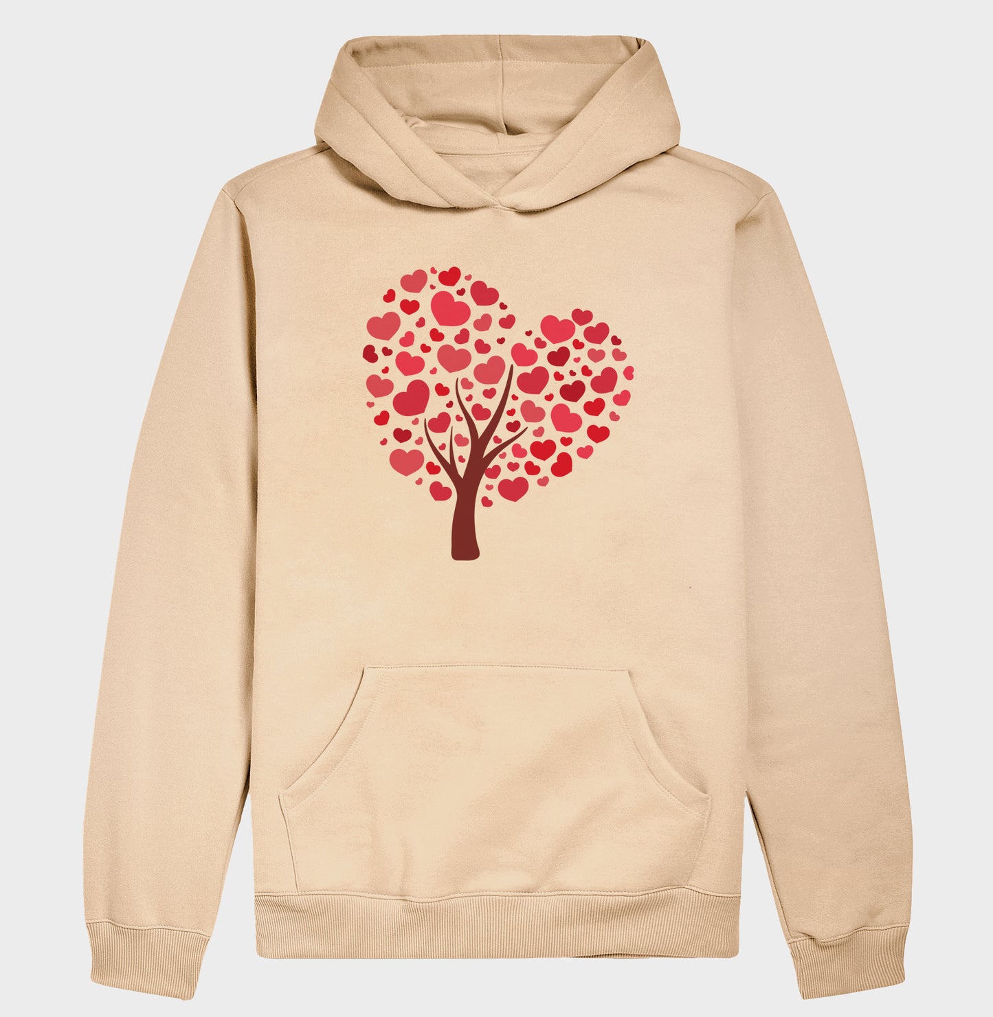 Moletom Hoodie - Árvore de Coração
