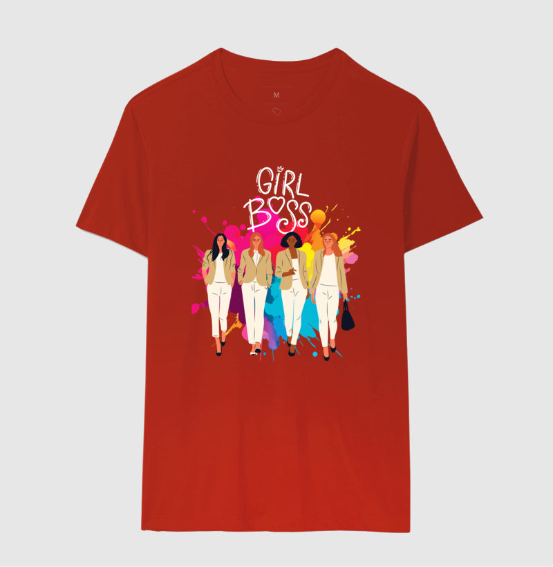 Camiseta - Girl Boss Quézia