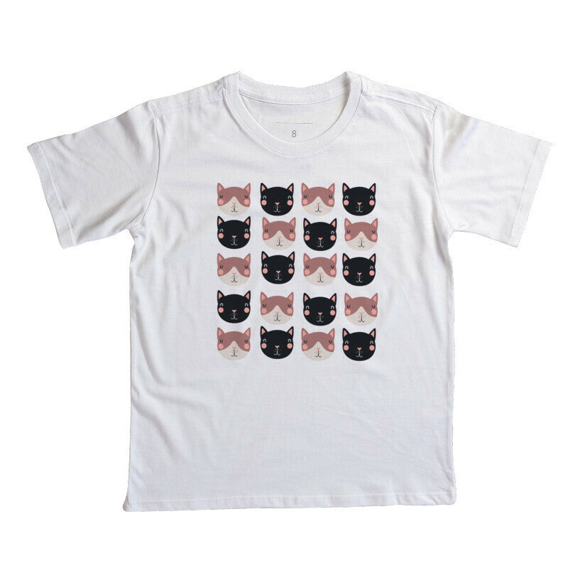 Camiseta Infantil - Cats