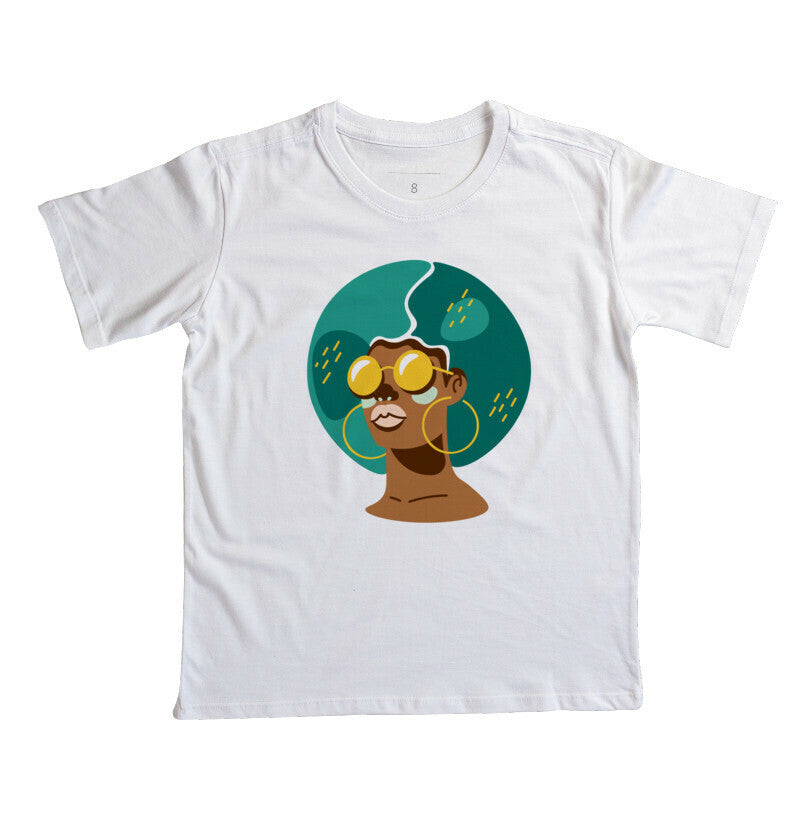Camiseta Infantil - Girl Power Raquel