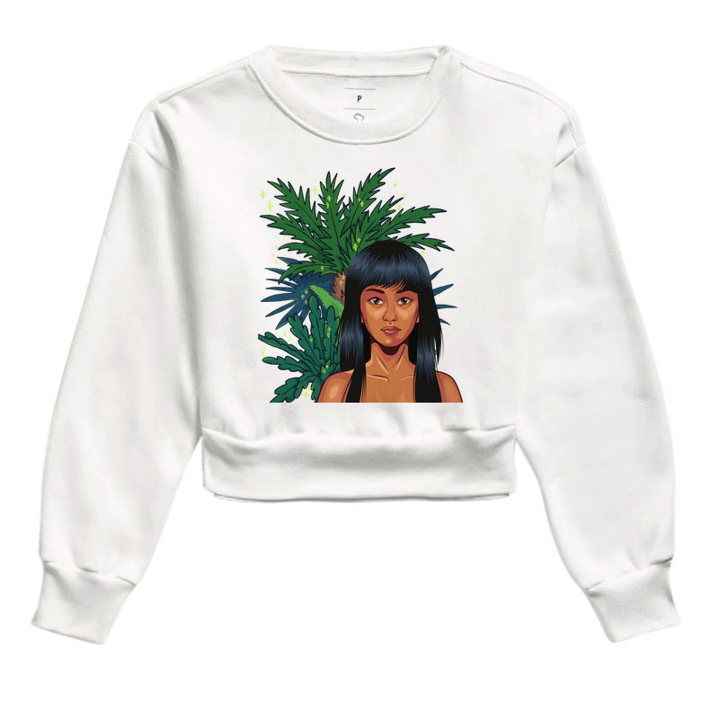 Moletom Cropped - Girl Power Iara