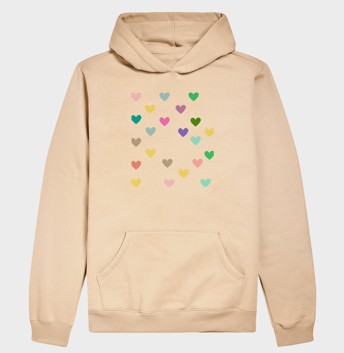 Moletom Hoodie - Corações