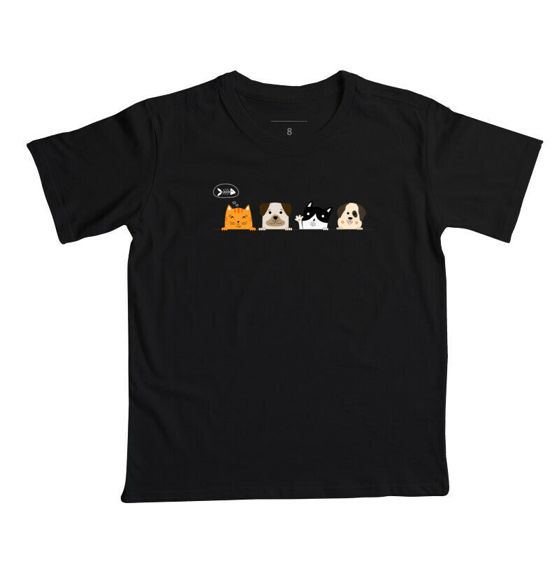 Camiseta Infantil - Pets
