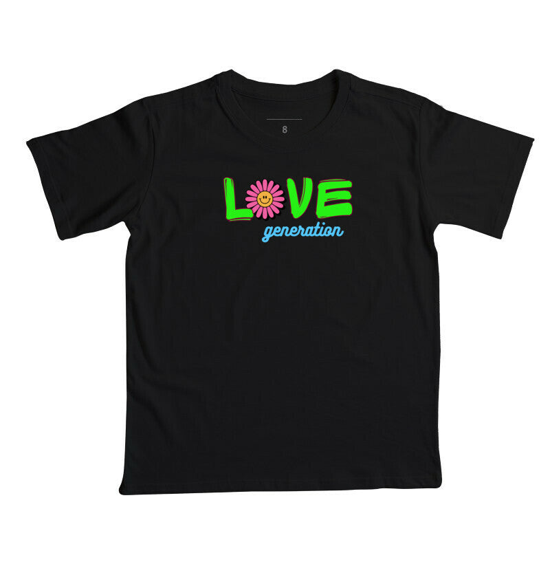 Camiseta Infantil - Love Generation