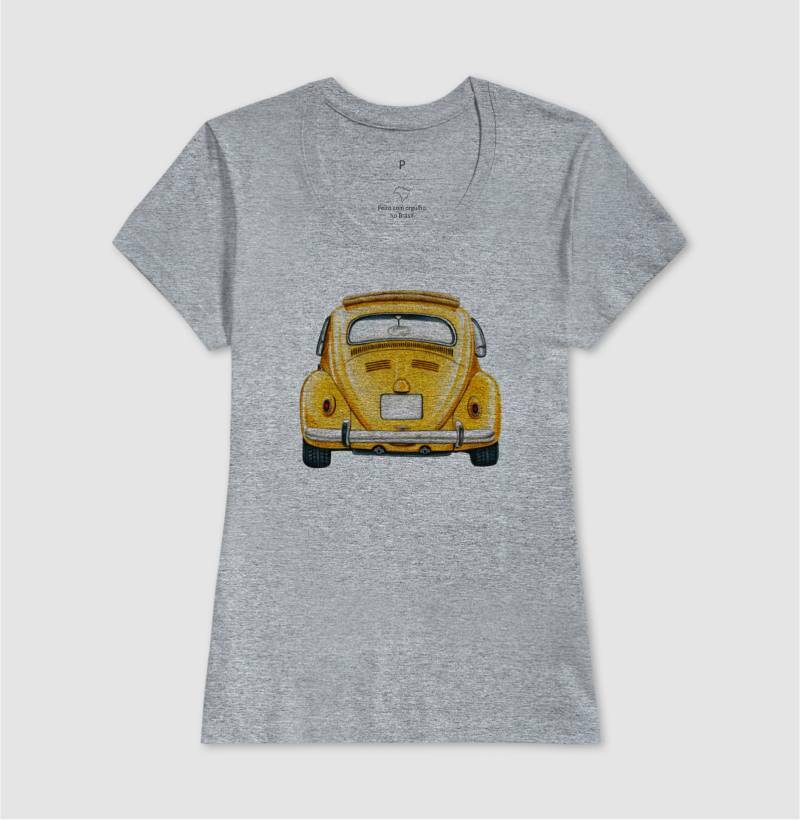 Baby Look - Fusca Amarelo