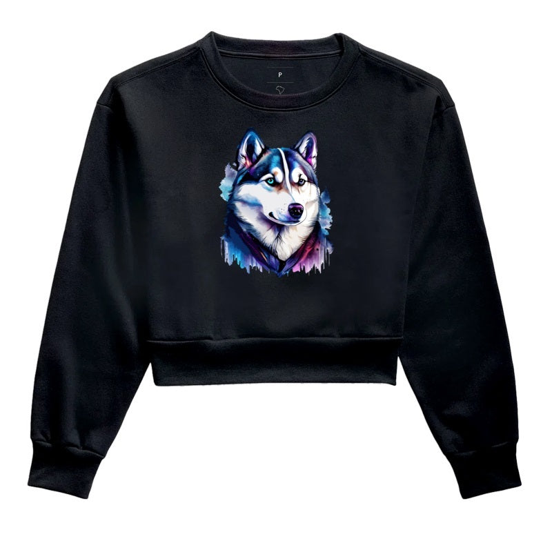 Moletom Cropped - Husky