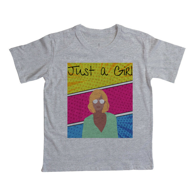Camiseta Infantil - Girl Power Fabiana