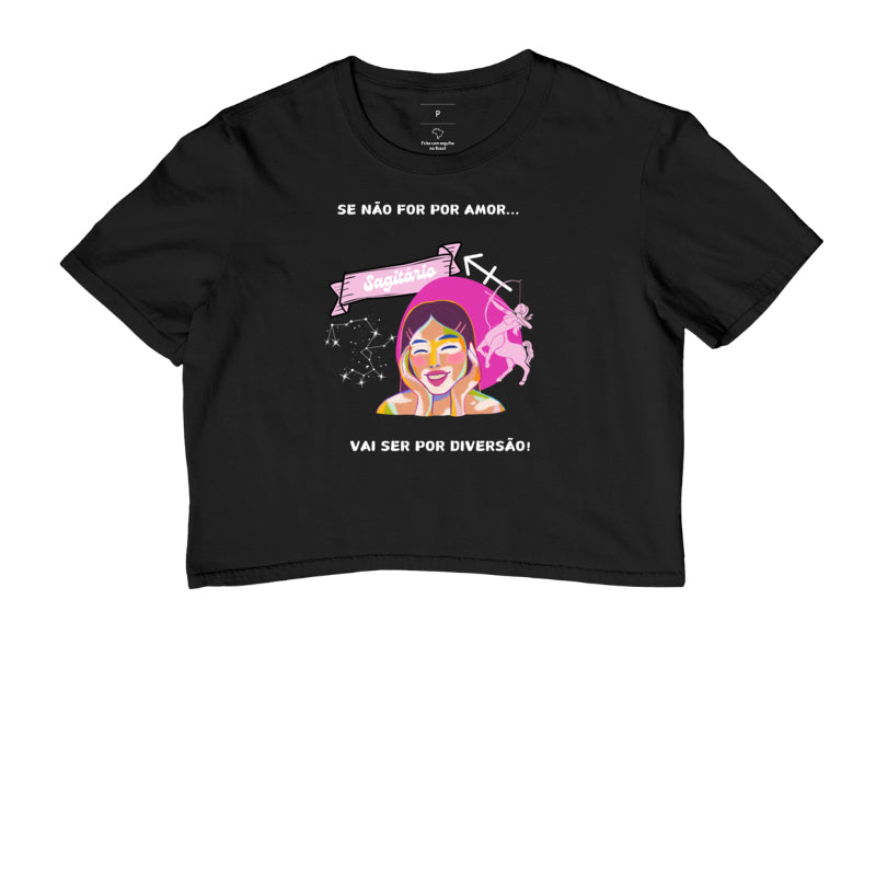 Cropped - Sagitário Diversão Mulher