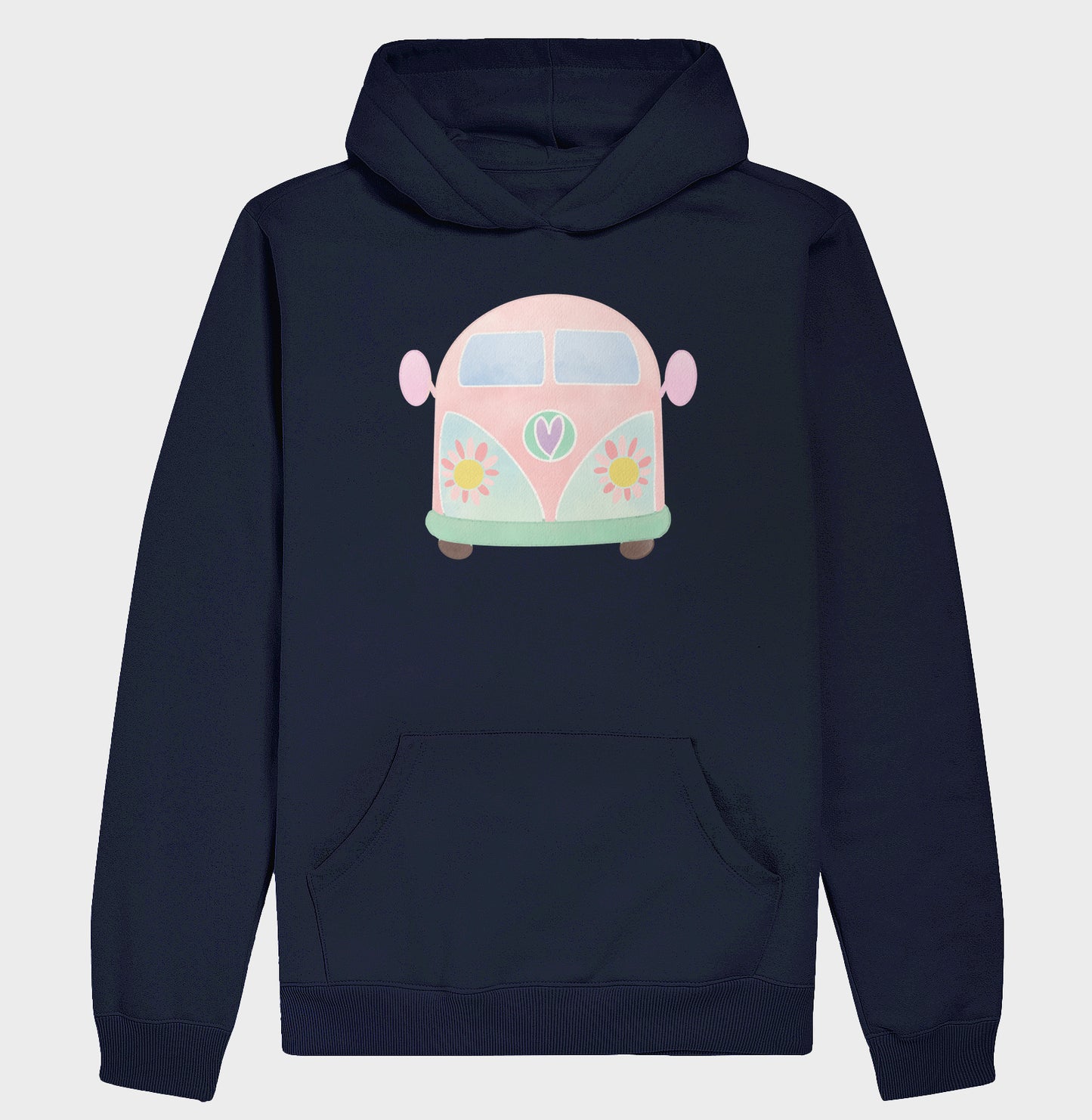 Moletom Hoodie - Kombi Rosa