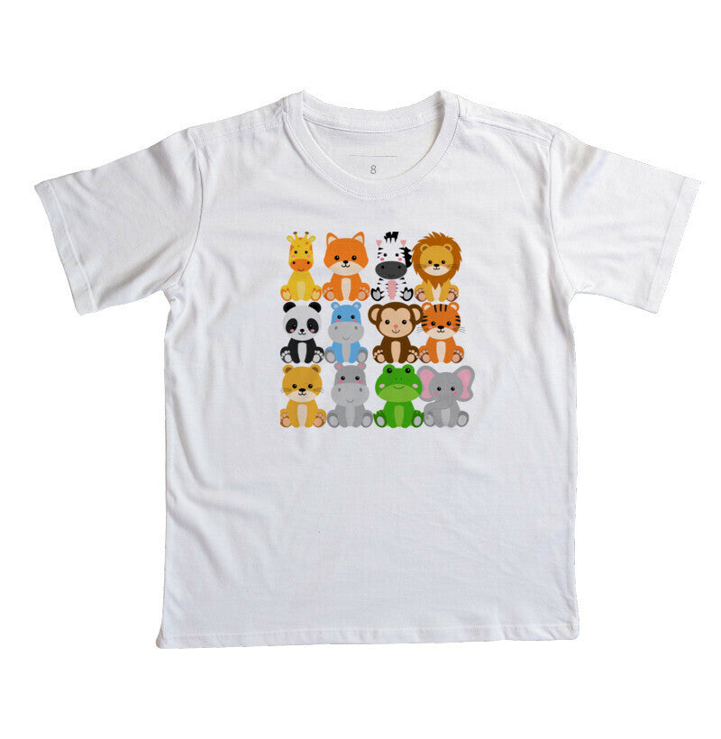 Camiseta Infantil - Safari