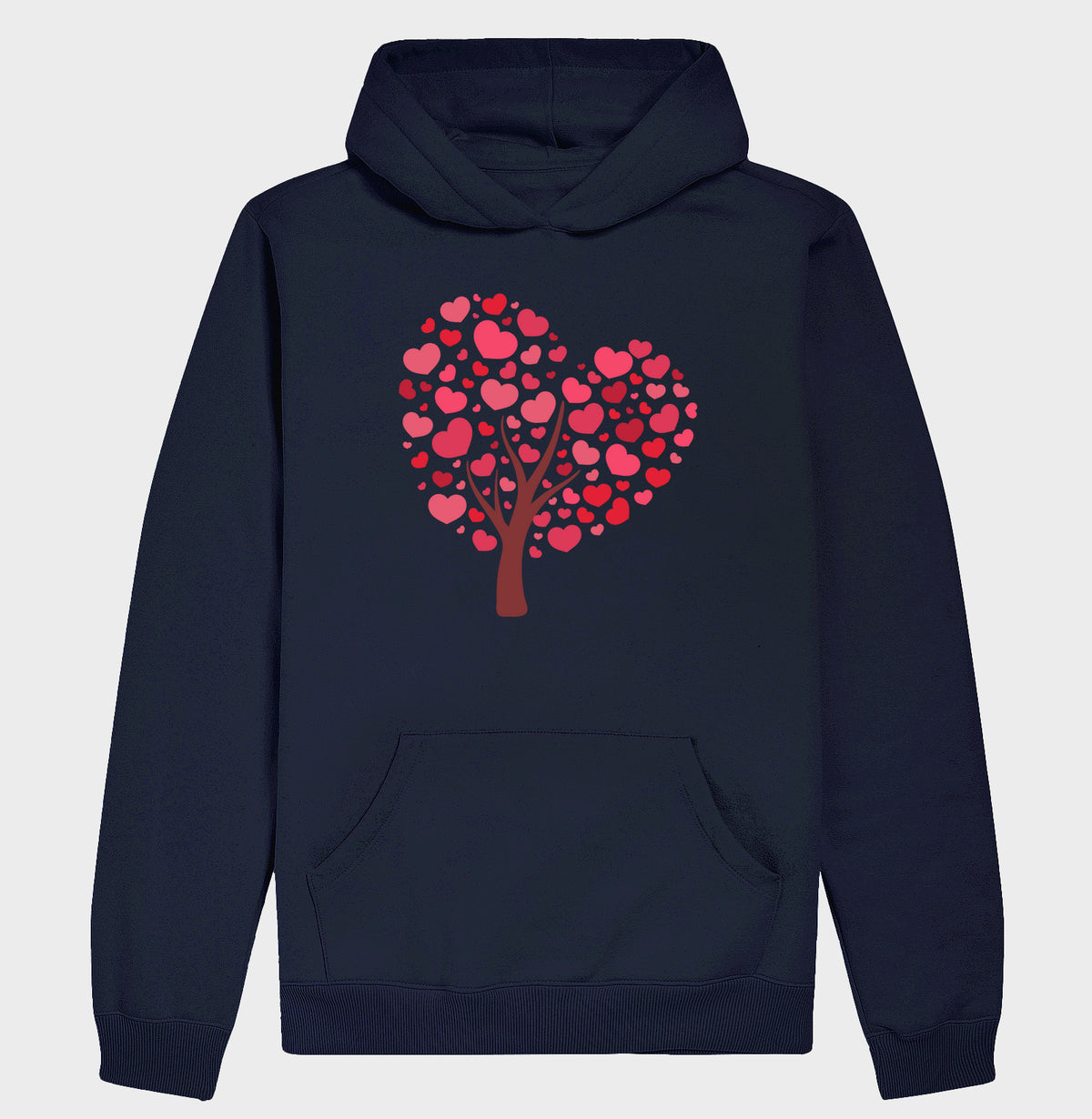 Moletom Hoodie - Árvore de Coração