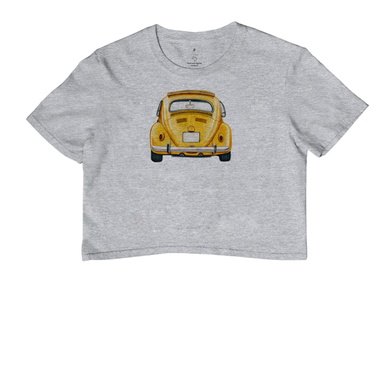 Cropped - Fusca Amarelo