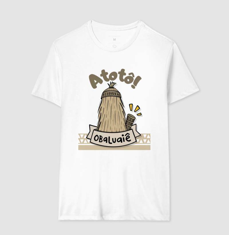 Camiseta - Atotô Obaluaiê