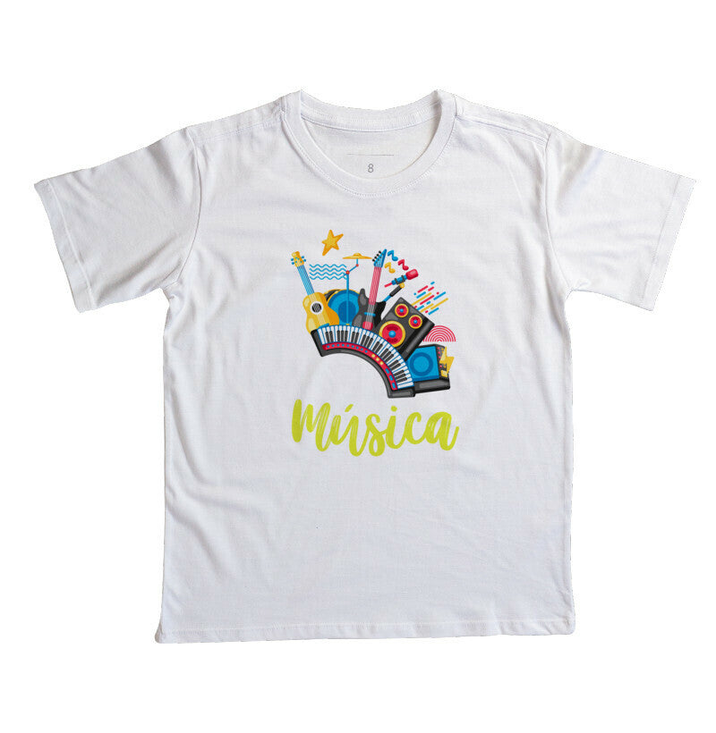 Camiseta Infantil - Música 2