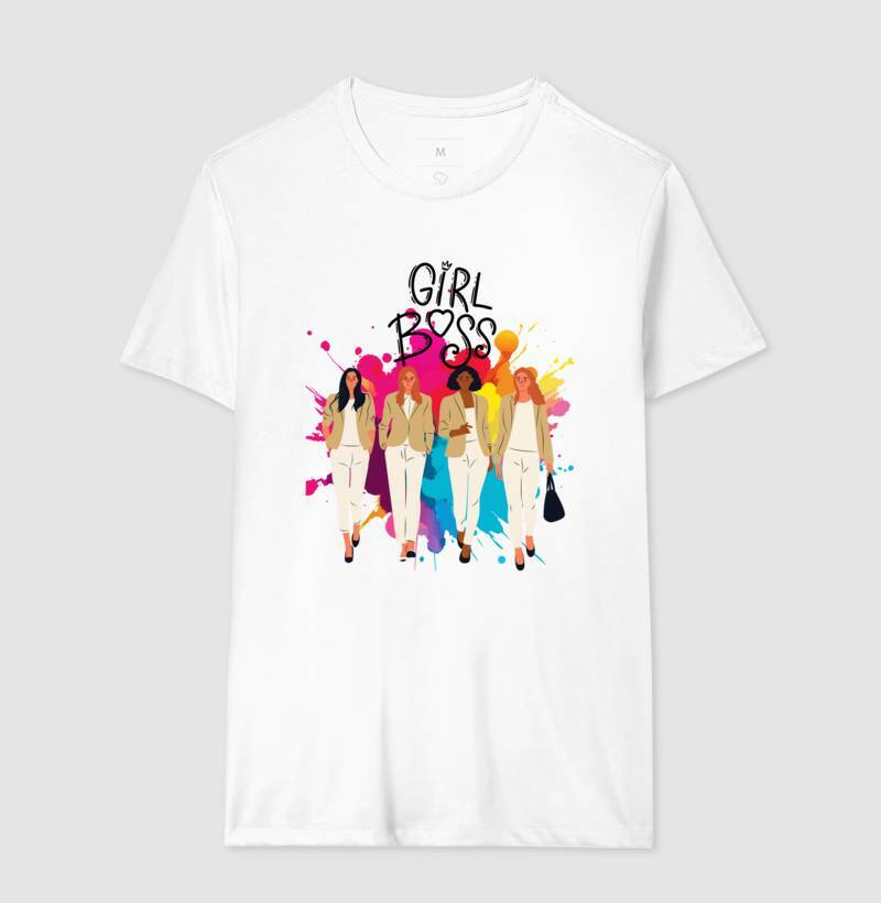 Camiseta - Girl Boss Quézia