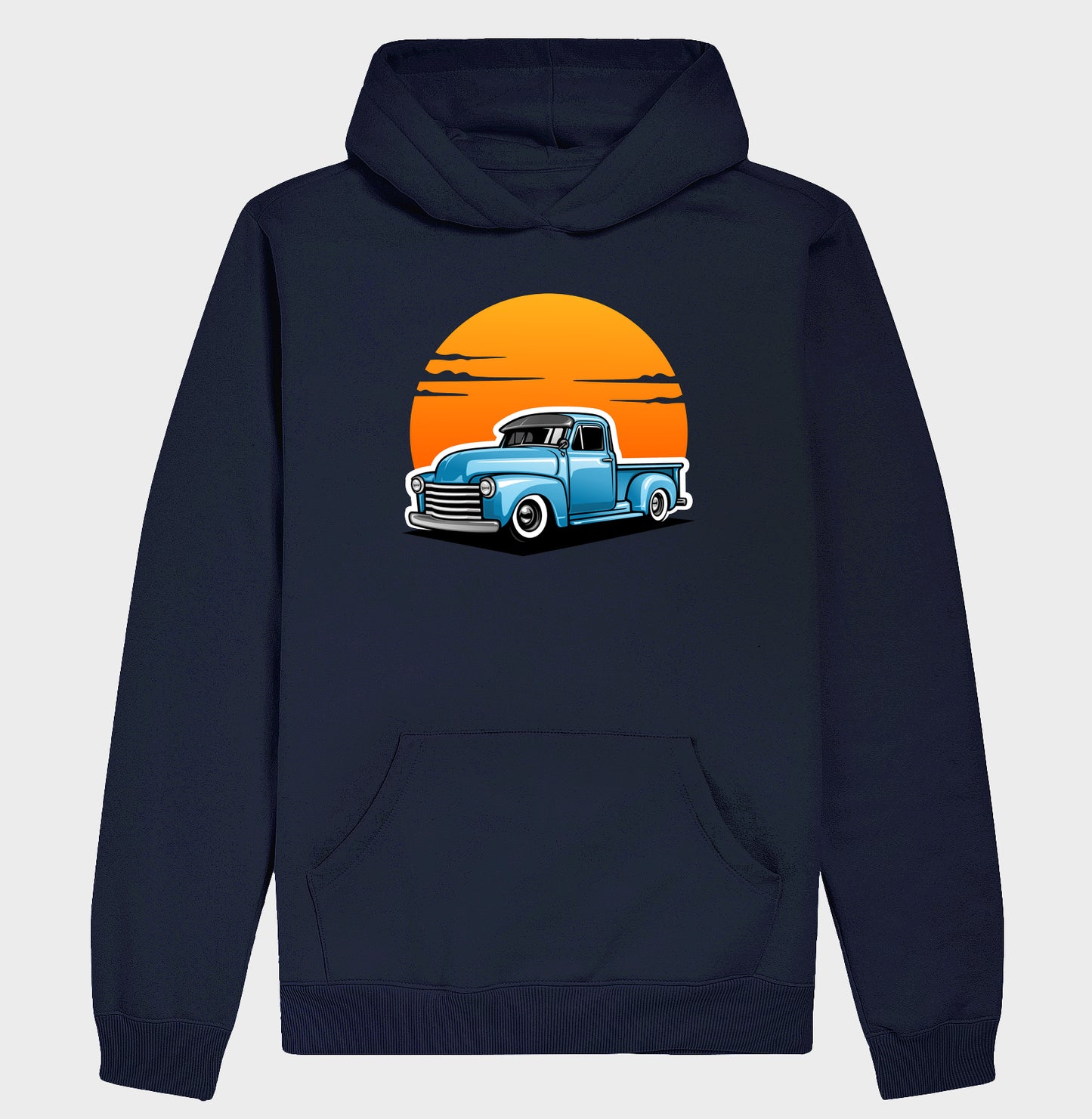 Moletom Hoodie - Carro Retrô