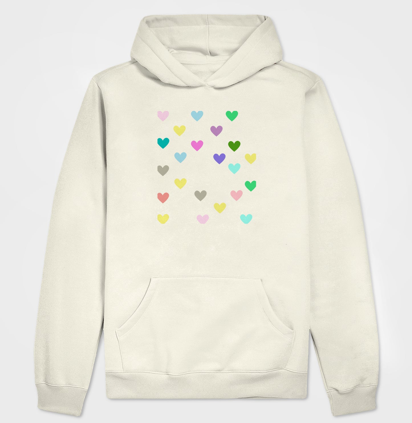 Moletom Hoodie - Corações