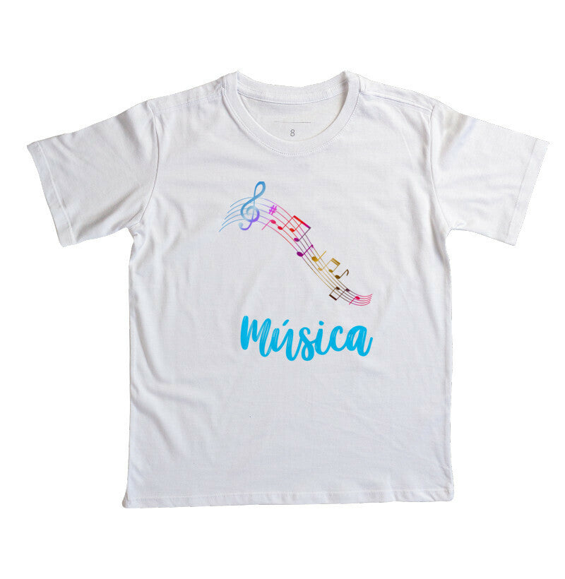Camiseta Infantil - Música 3