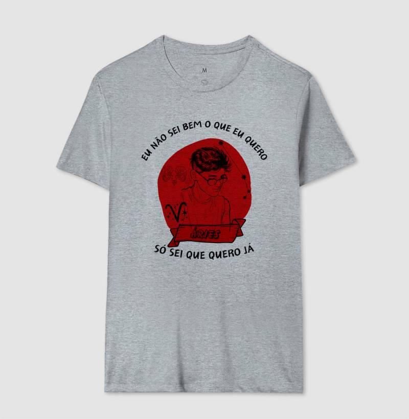 Camiseta - Áries Querer Homem
