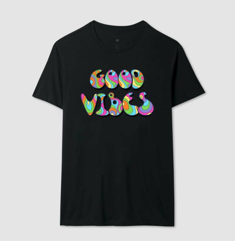 Camiseta - Good Vibes Retrô