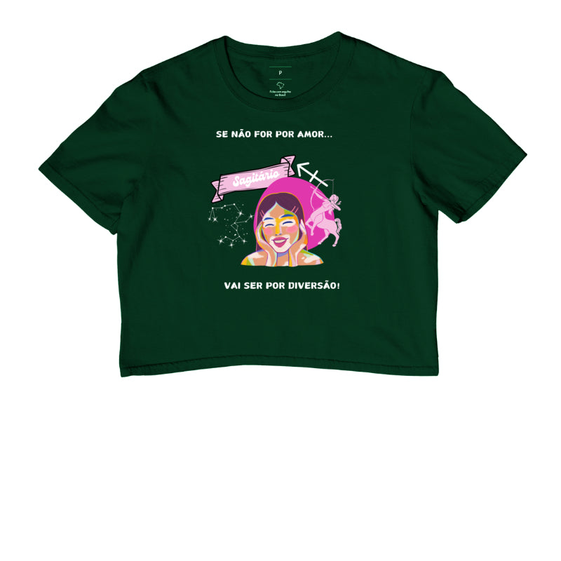 Cropped - Sagitário Diversão Mulher