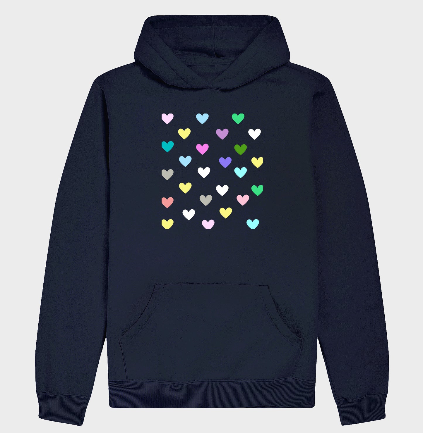 Moletom Hoodie - Corações