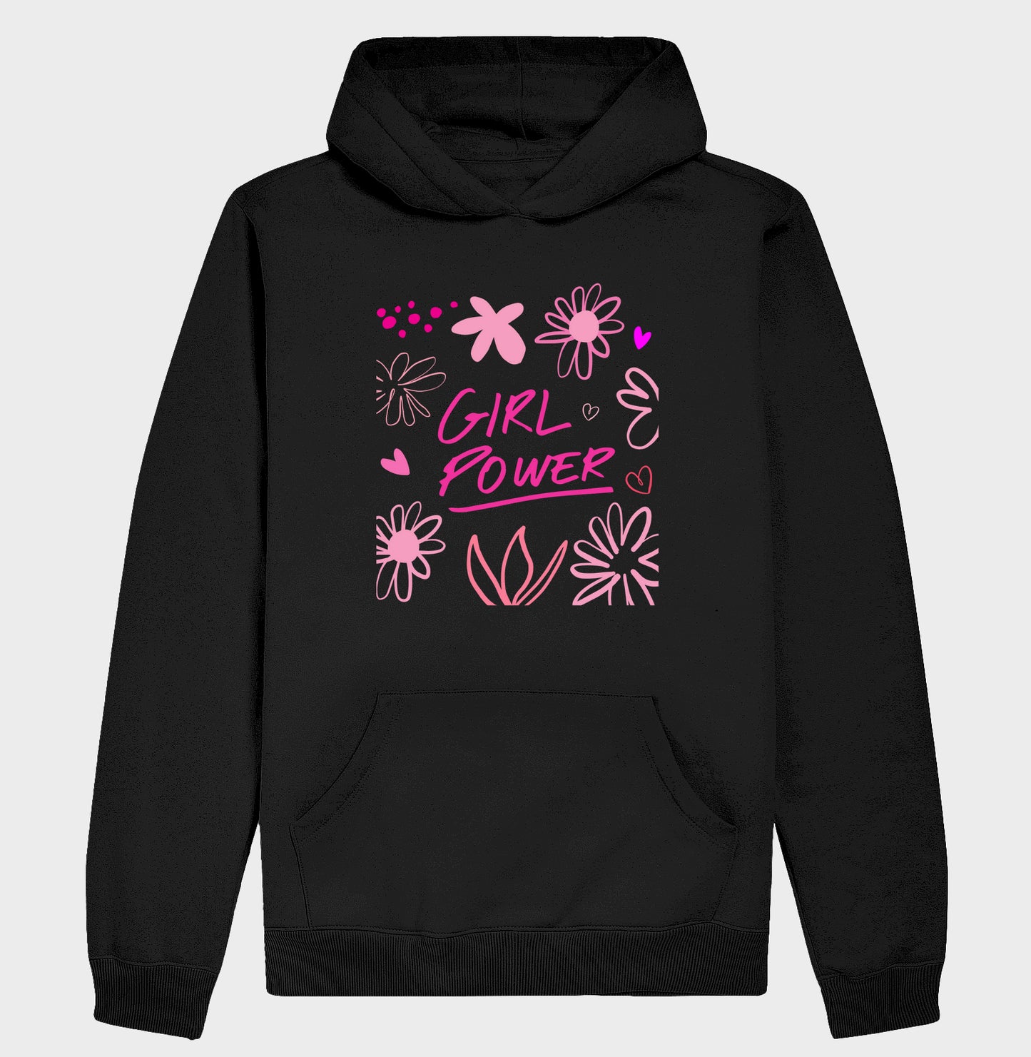 Moletom Hoodie - Girl Power Flávia