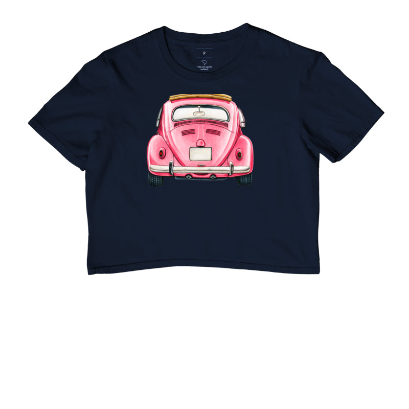 Cropped - Fusca Rosa