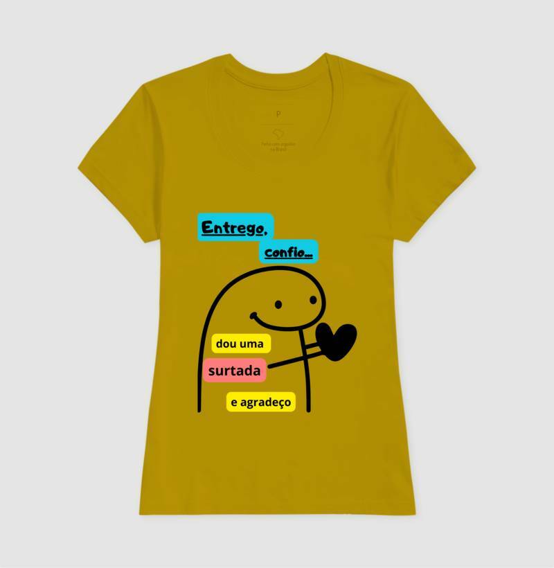 Baby Look - Flork Entrego e Confio