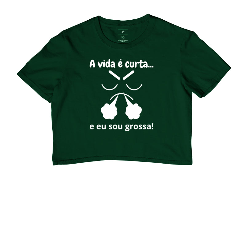 Cropped - Sou grossa