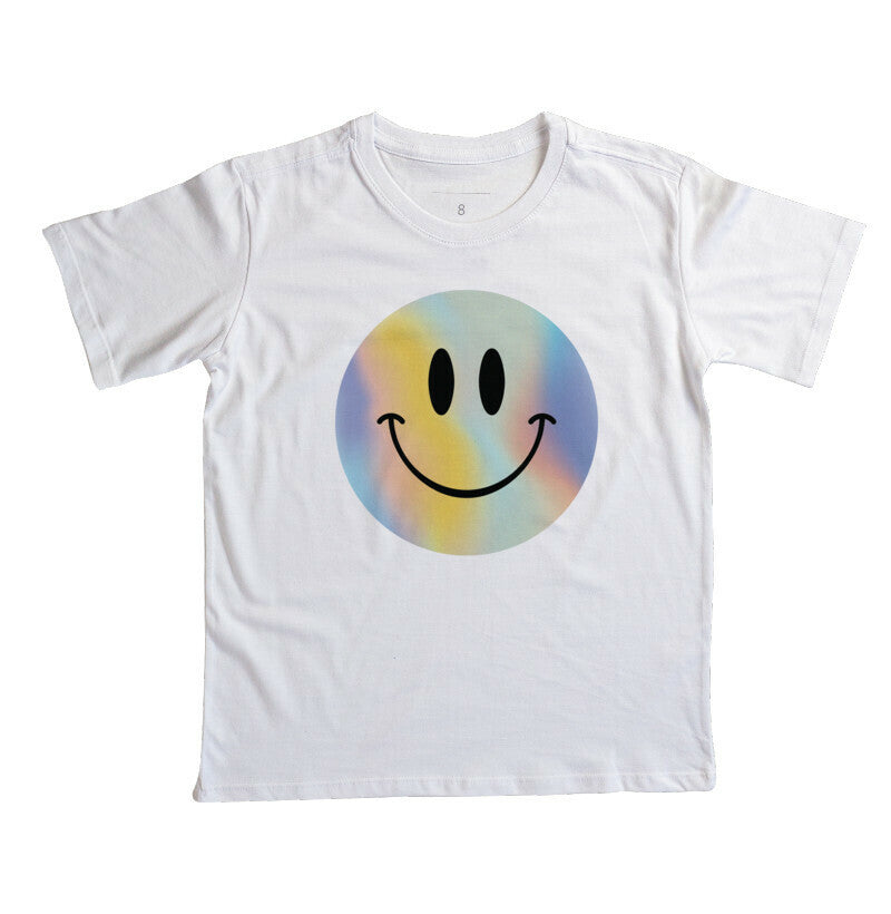 Camiseta Infantil - Emoji Smile Colorido