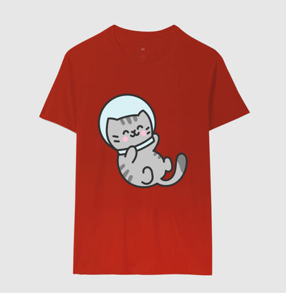 Camiseta - Gato Astronauta