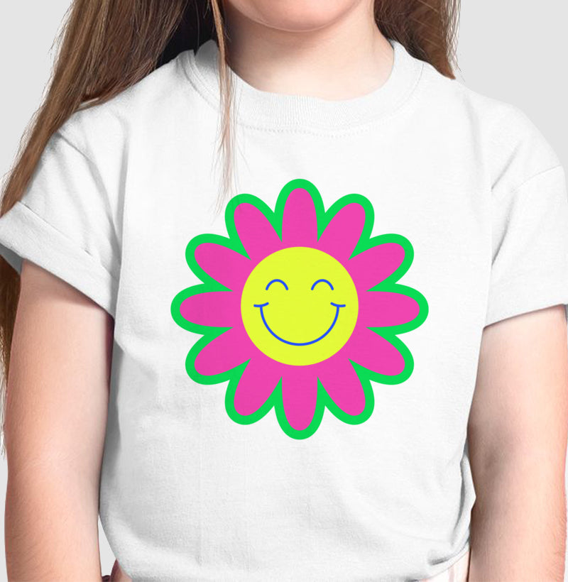 Camiseta Infantil - Florzinha