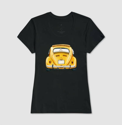 Baby Look - Fusca Amarelo