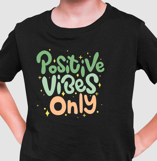 Camiseta Infantil - Positive Vibes