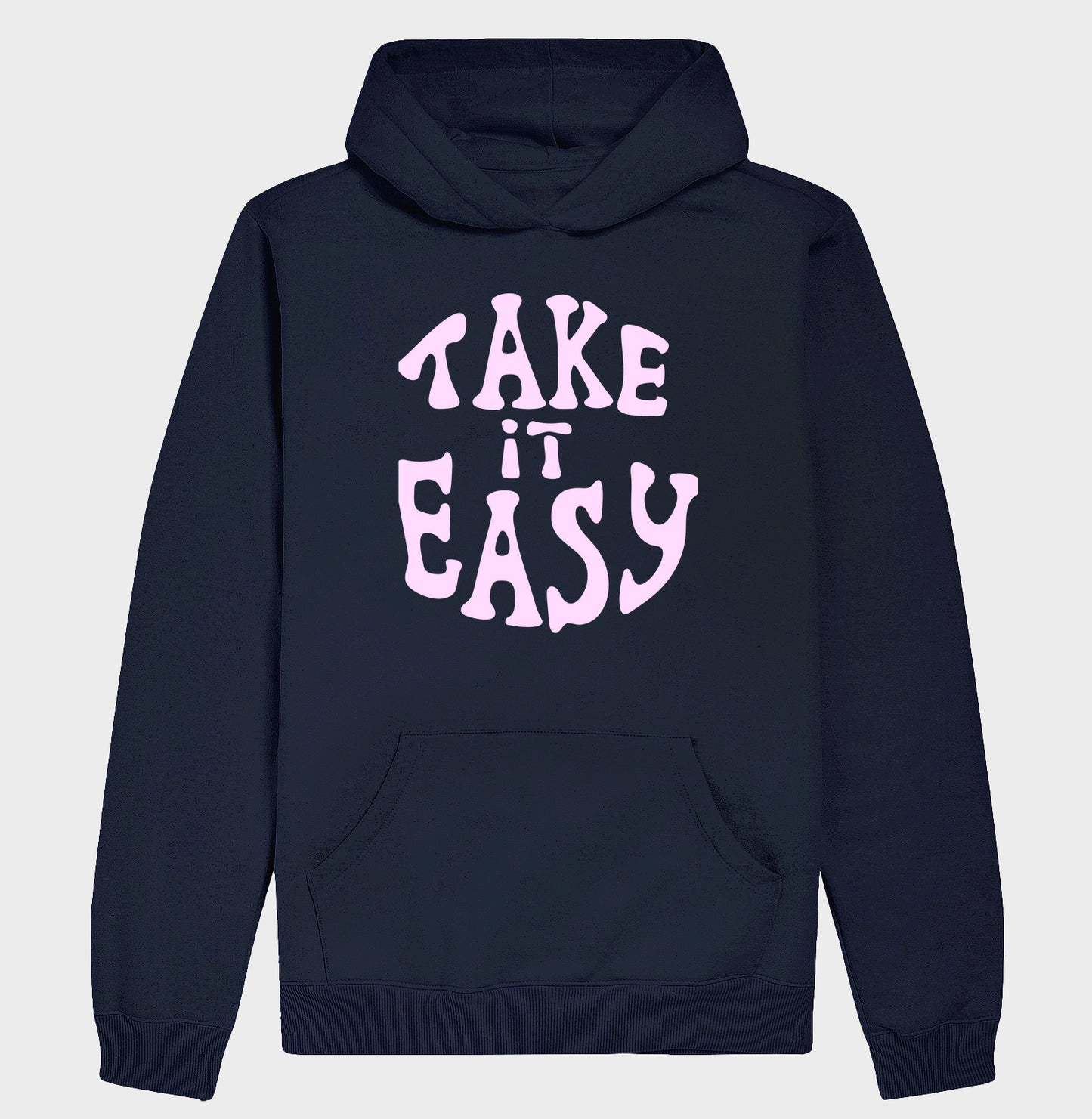 Moletom Hoodie - Take it Easy Rosa