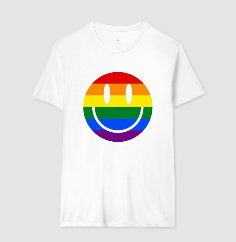 Camiseta - Emoji Smile Diversidade