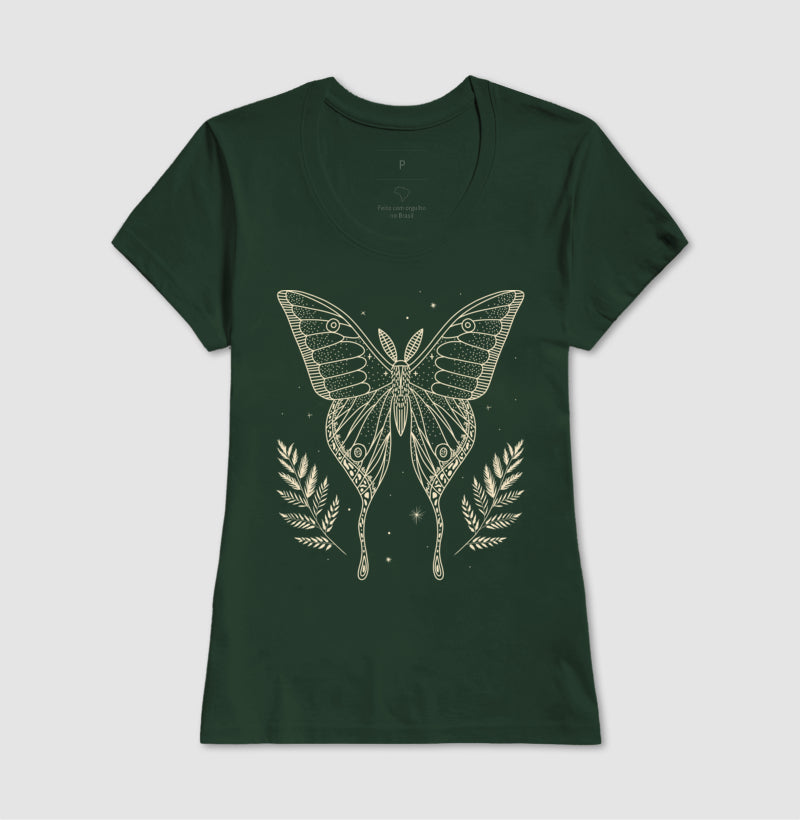 Baby Look - Borboleta Dourada