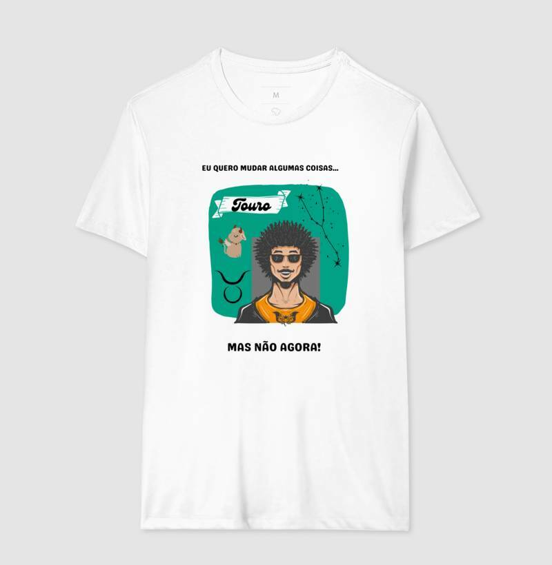 Camiseta - Touro Mudanças Homem