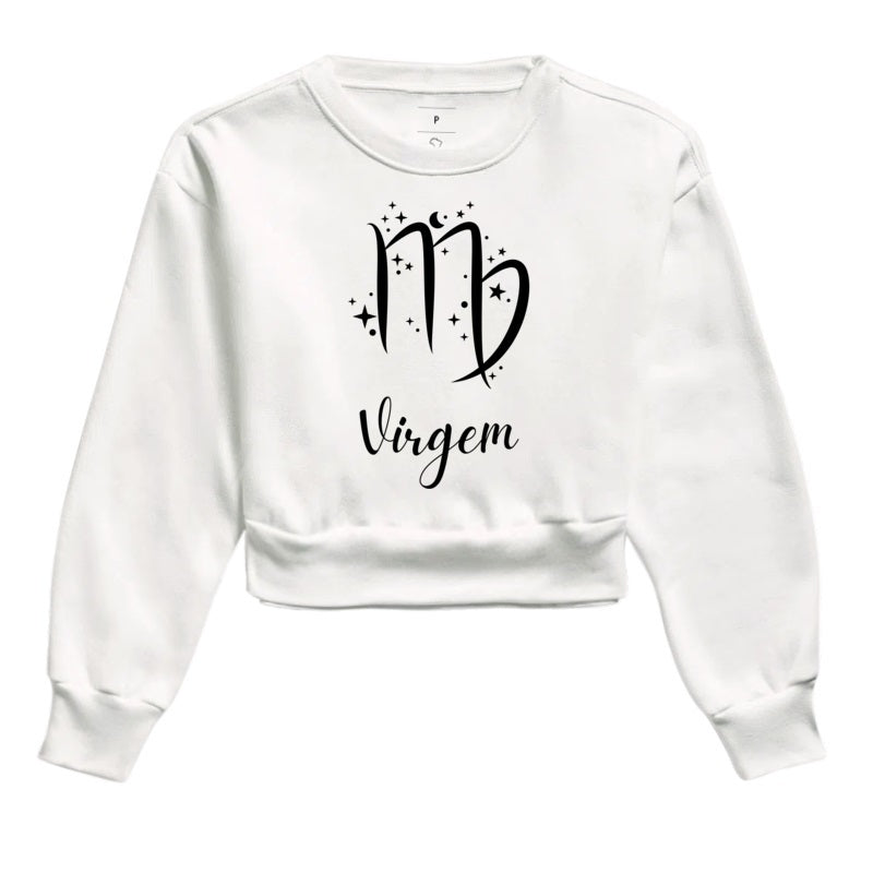 Moletom Cropped - Virgem