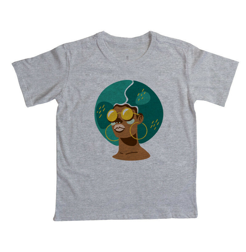 Camiseta Infantil - Girl Power Raquel