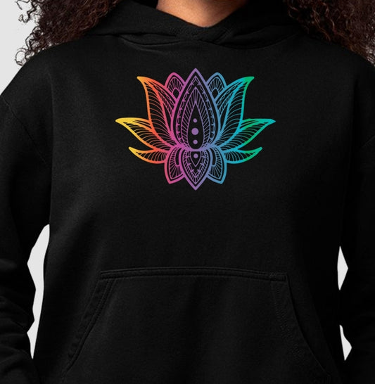 Moletom Hoodie - Flor de Lótus 2