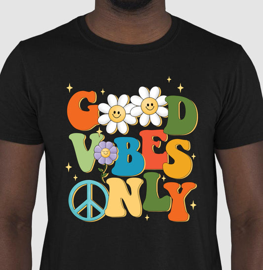 Camiseta - Good Vibes Only