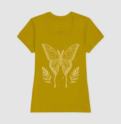 Baby Look - Borboleta Dourada