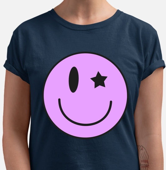 Camiseta - Emoji Piscadinha